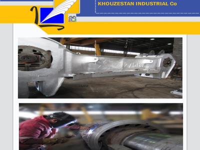 هوک جرثقیل  275تنی بازسازی شده فولاد خوزستان و غلتک لوتوس بازسازی شده